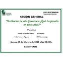 Ventilación de alta frecuencia ¿Qué ha pasado en estos años?