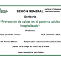 Prevención de caídas en el paciente adulto hospitalizado