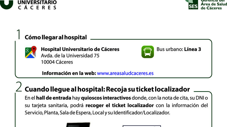 HUC Informacin acceso CEX