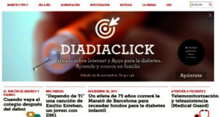 Portal sobre diabetes infantil