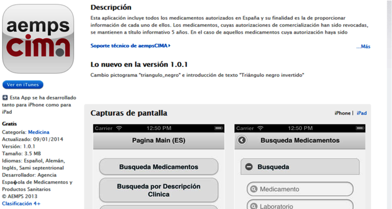 App Medicamentos Autorizados