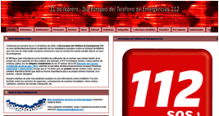 Da Europero del  Telfono de Emergencias 112