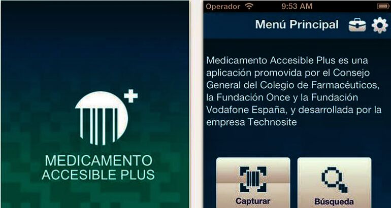 App de medicamentos para ciegos