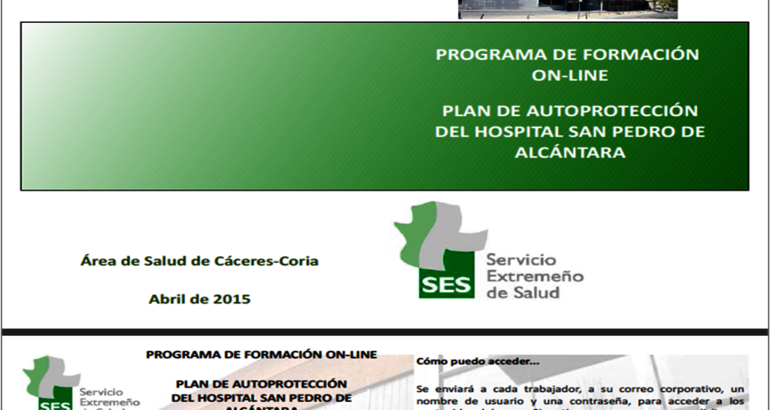 Plan de autoproteccin del Hospital San Pedro de Alcntara