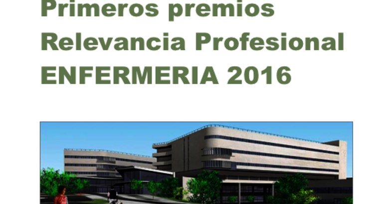 El rea de Salud de Cceres crea los primeros premios a Relevancia profesional de  ENFERMERIA 2016