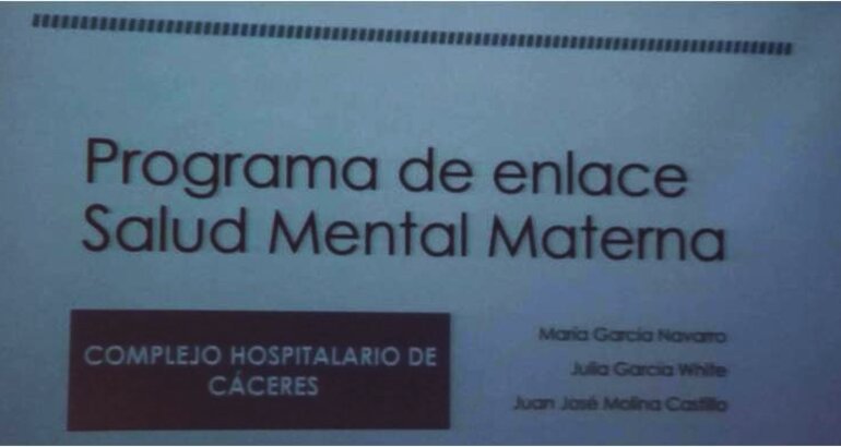 Programa salud mental materna