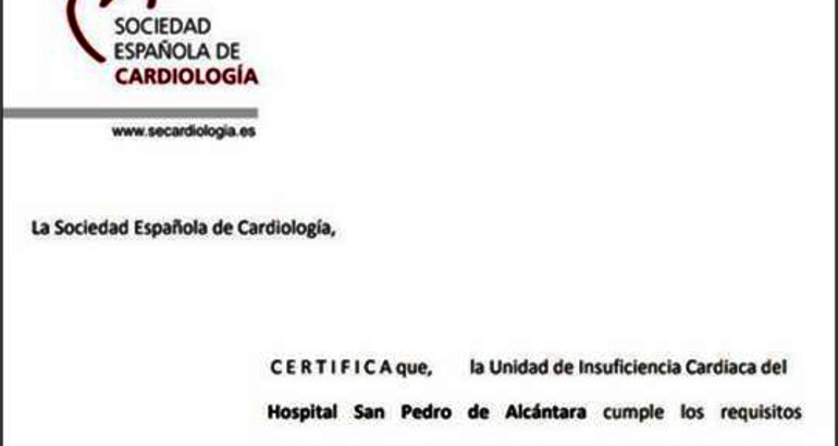 Acreditacin Unidad Especializada Insufuiciencia Cardiaca