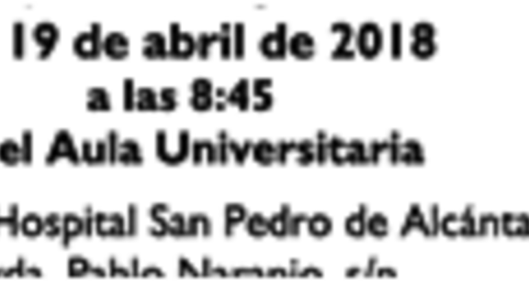 Presentacin Institucional Complejo Hospitalario Universitario de Cceres