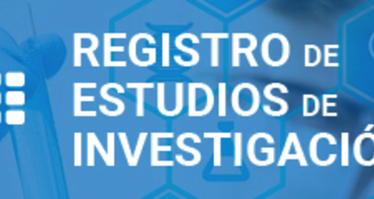 Registro de Estudios de Investigacin