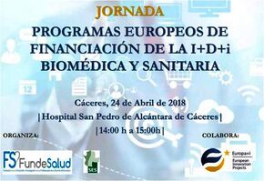 Jornada sobre Programas Europeos de Financiación de la I+D+i Biomédica y Sanitaria  