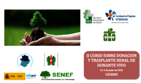 II CURSO SOBRE DONACION Y TRASPLANTE RENAL DE DONANTE VIVO